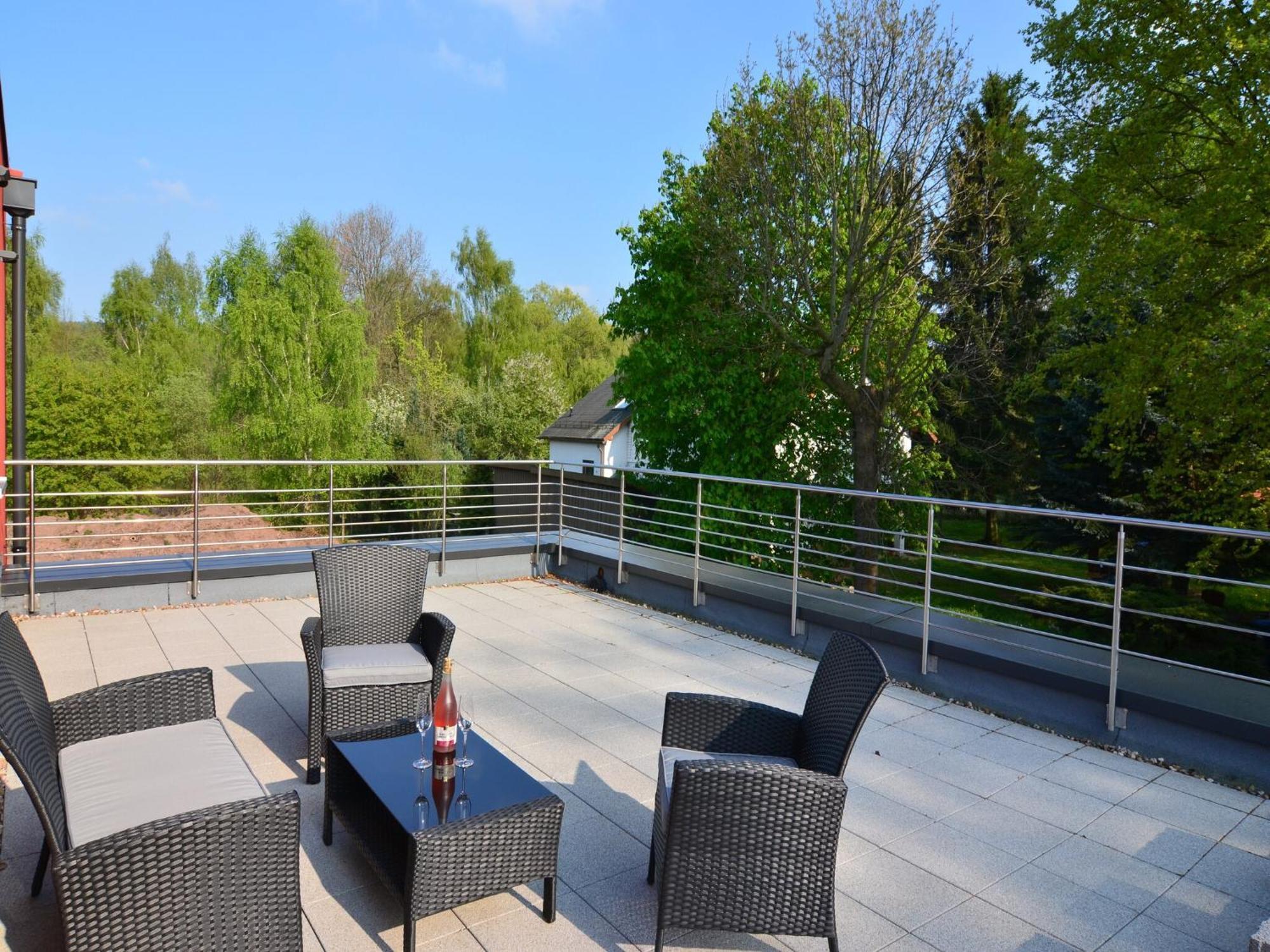 Modern Apartment Thuringia Tabarz Extérieur photo